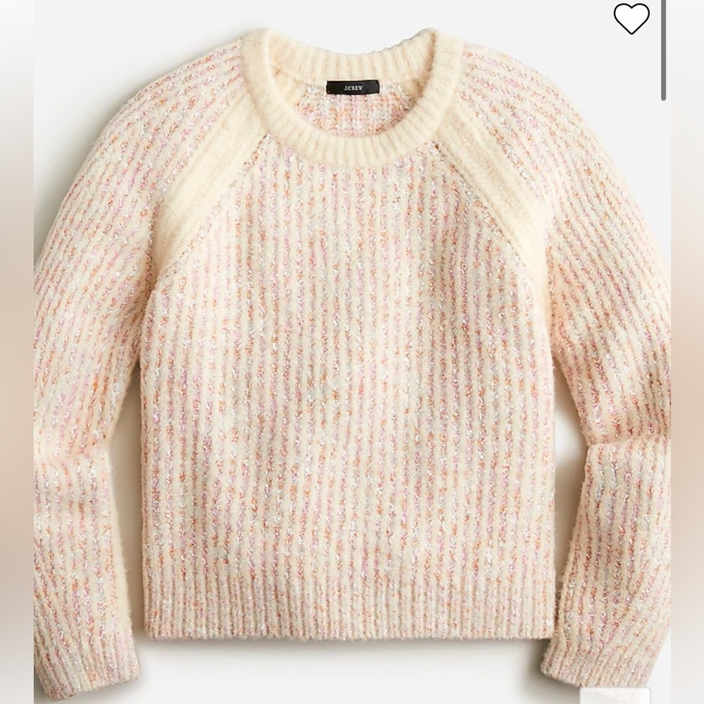 NEW Space Dyed Crew Neck Sweater